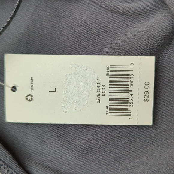 Banana Republic Dark Grey Camisole Stretch Nylon Adjustable Straps Size Large - Picture 8 of 9